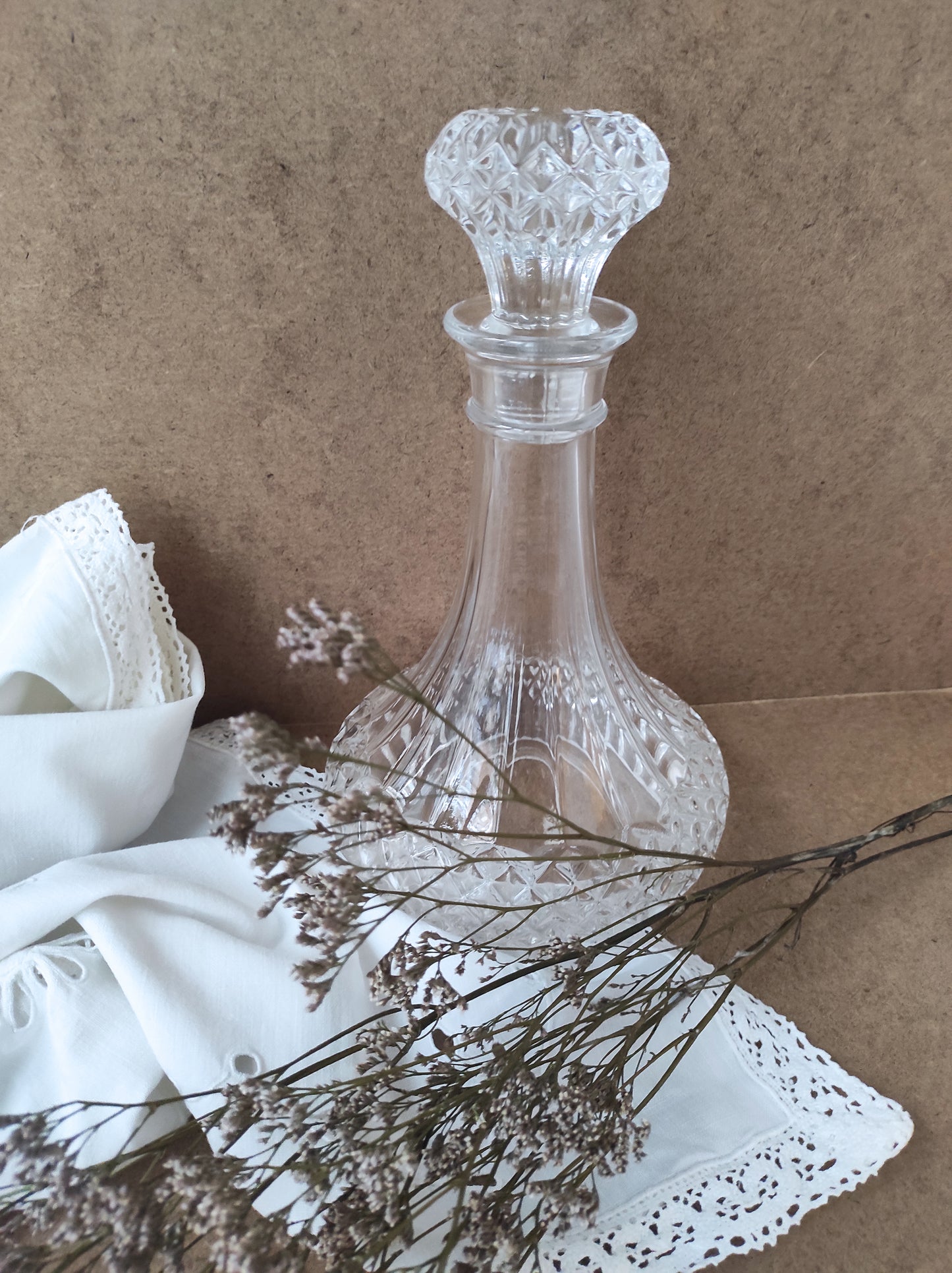 Carafe à décanter en verre