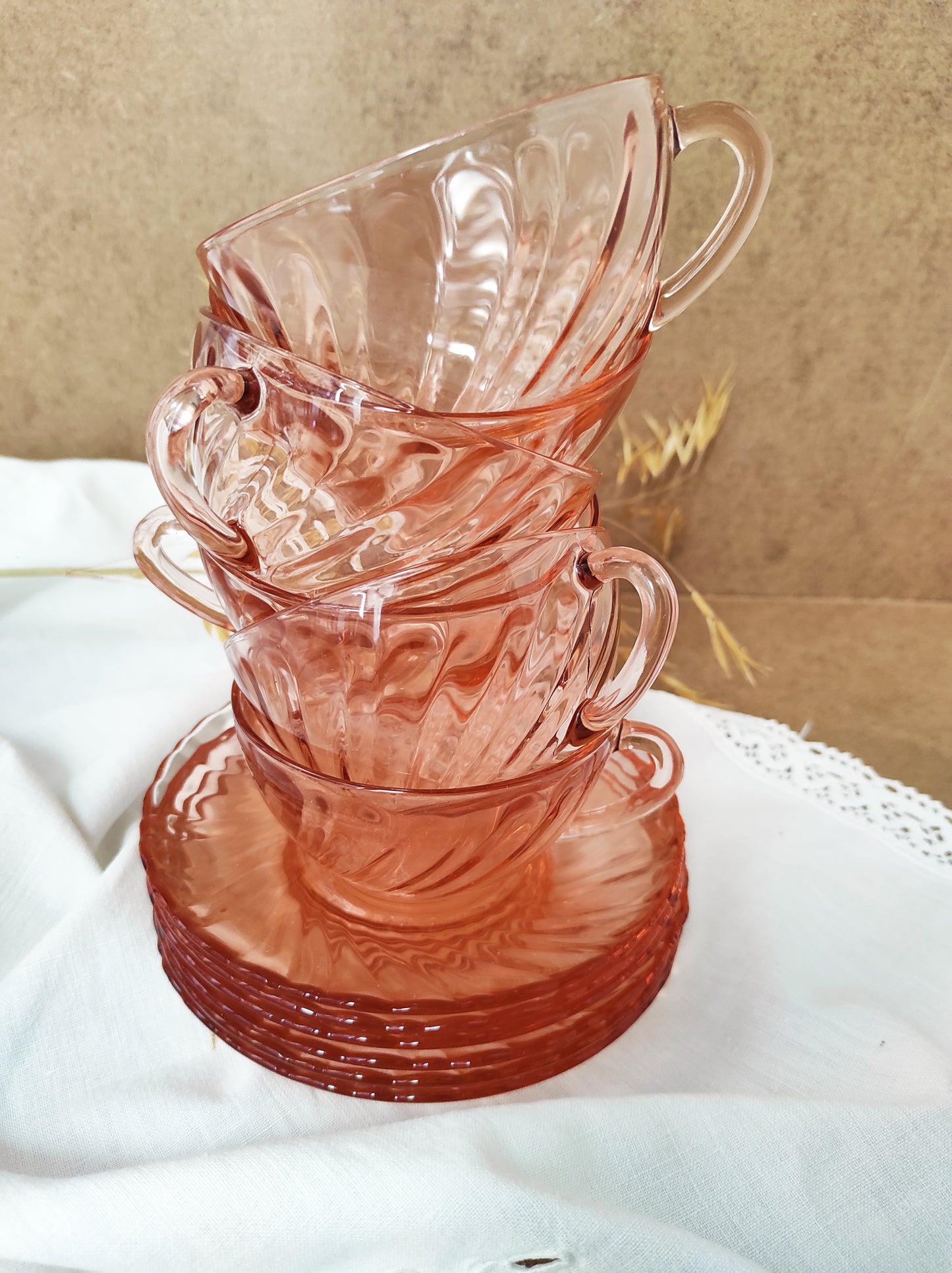 Six tasses à café
