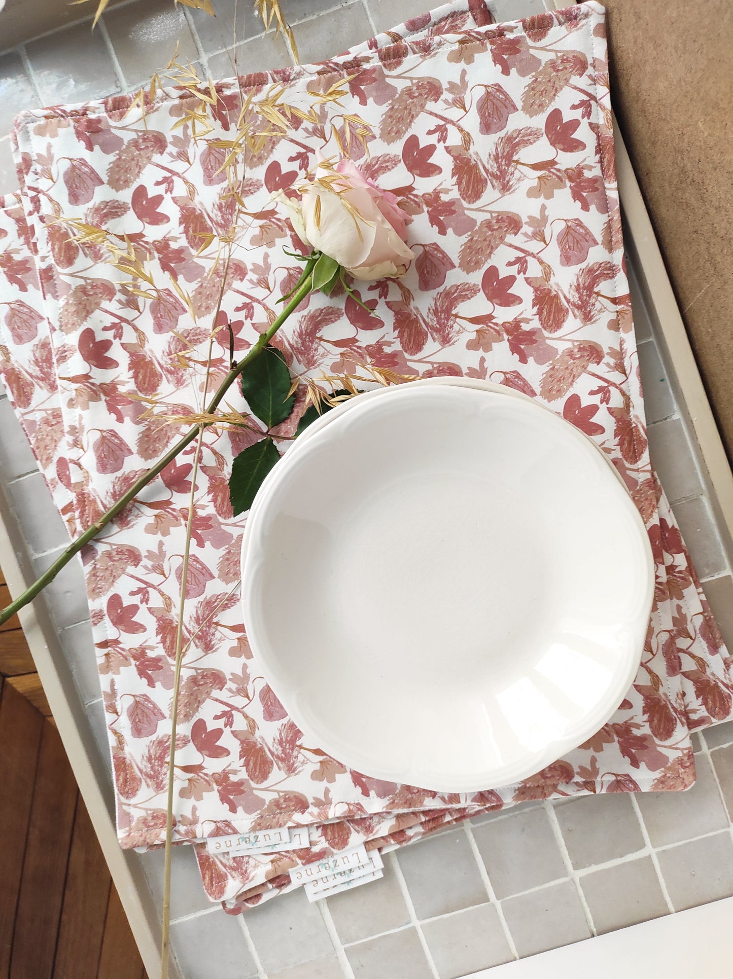 Set de table "Trèfle des prés"