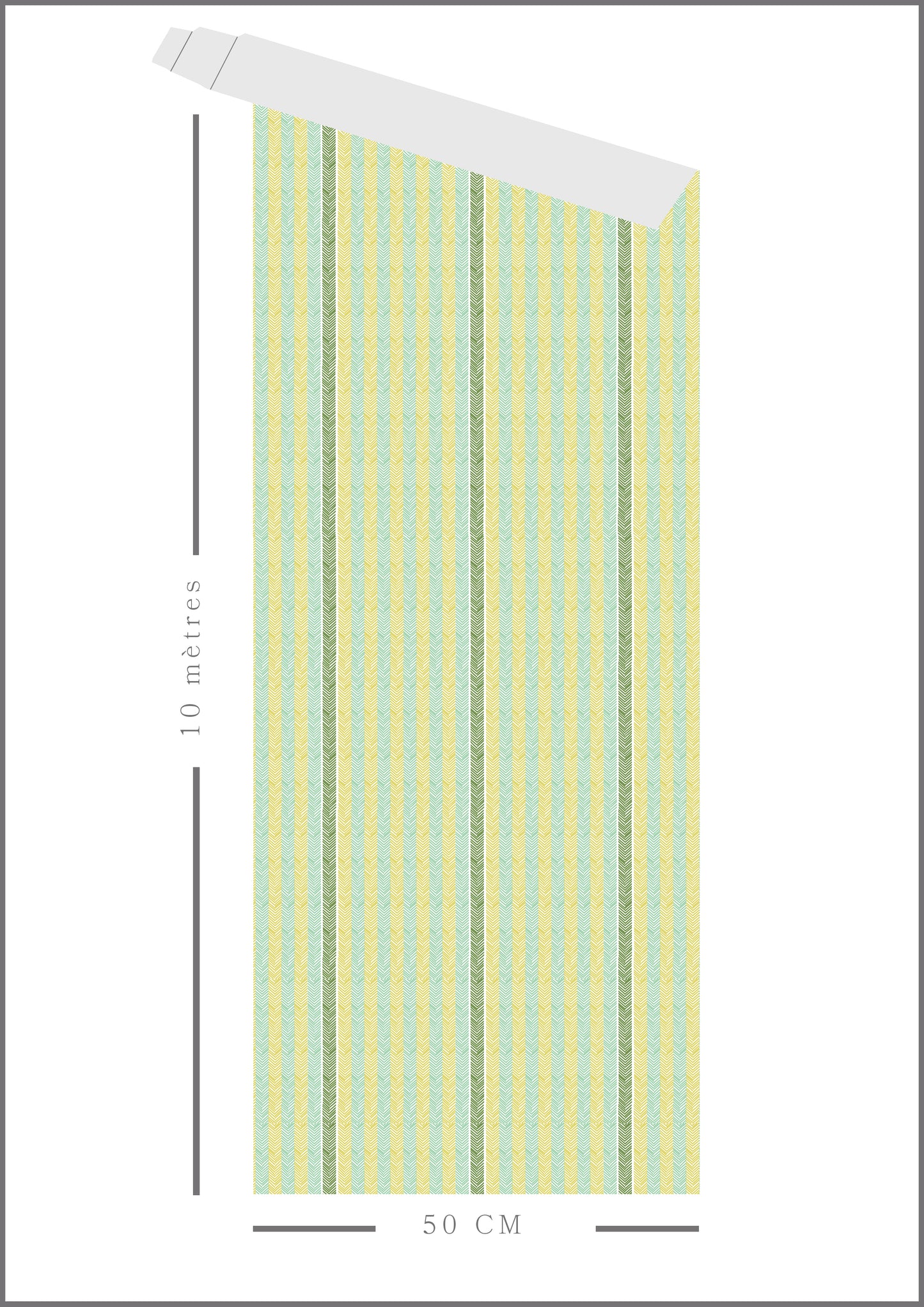 Rivage Amande et vert