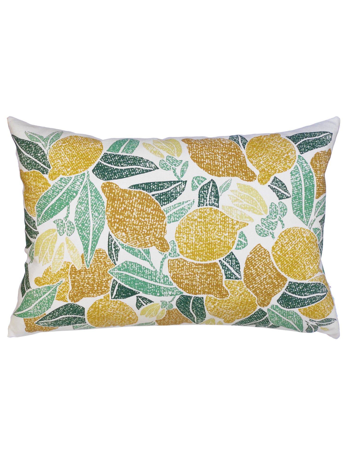 Coussin "Sieste sous les agrumes"