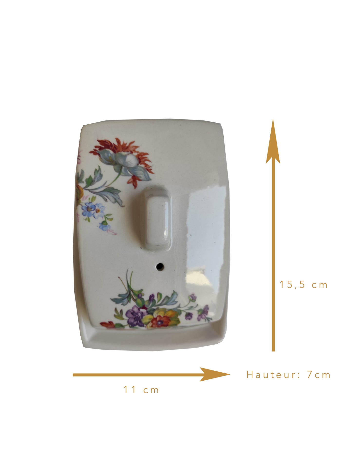 Beurrier en céramique