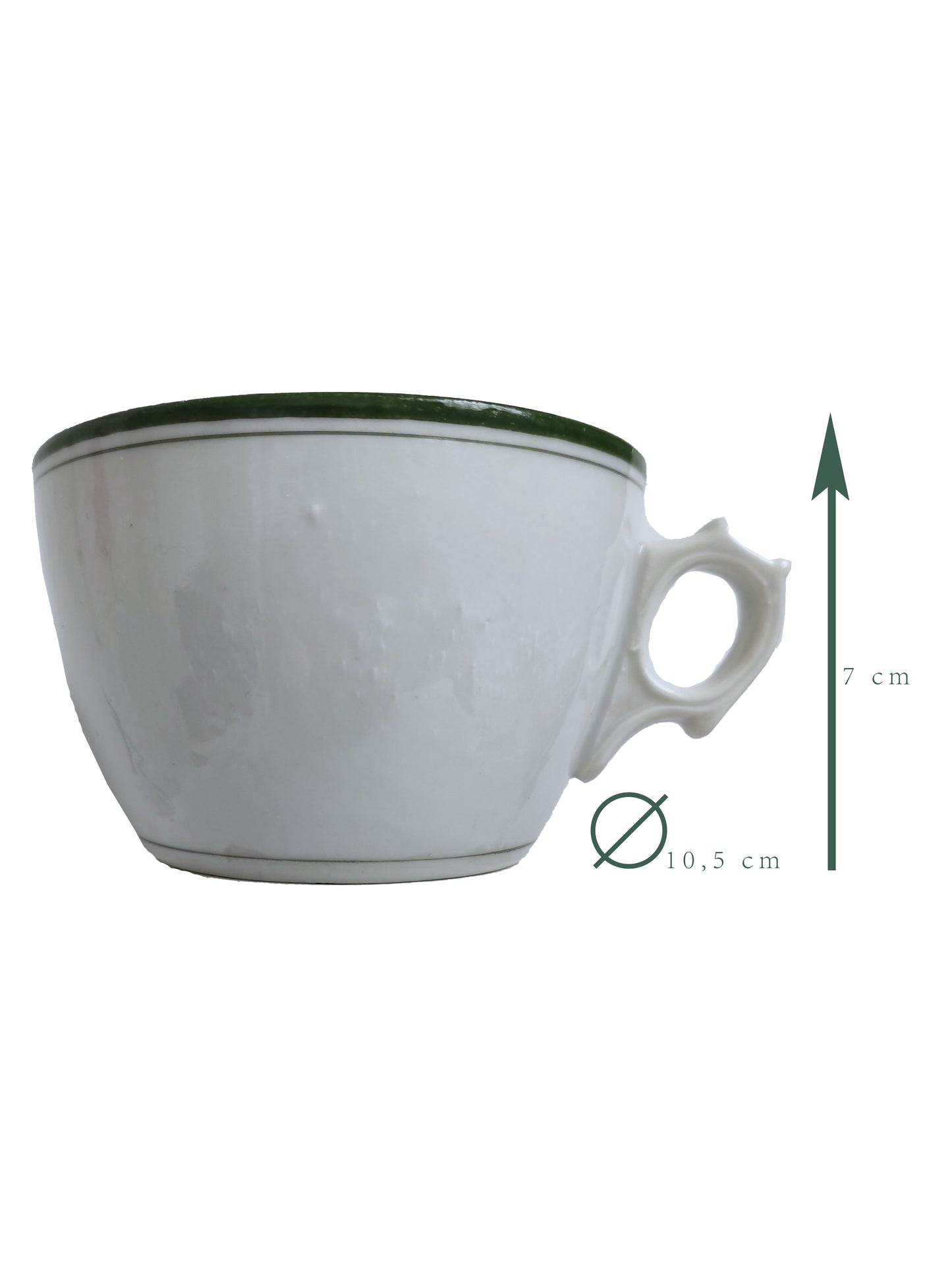 Deux tasses en céramique