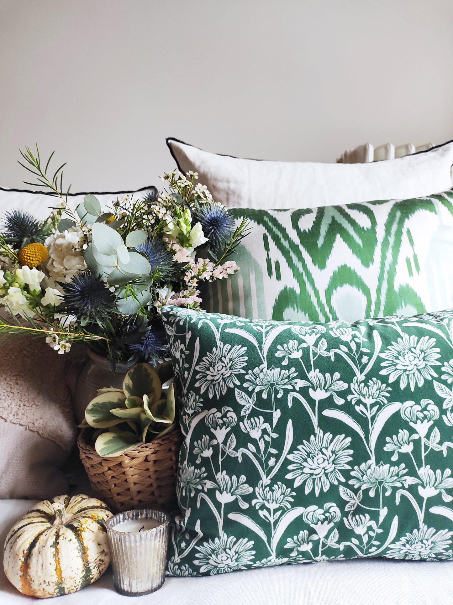 Housse de coussin Marguerite