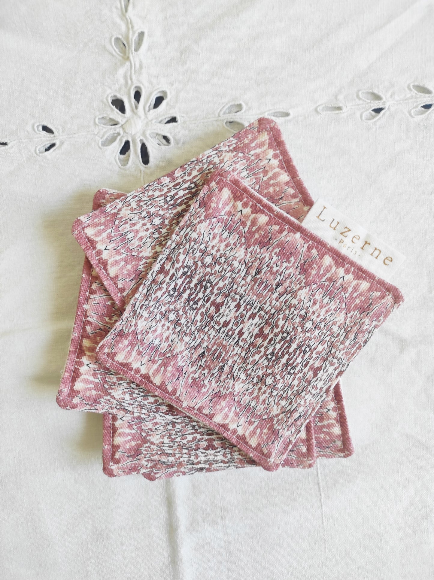 Six dessous de verre Rosa