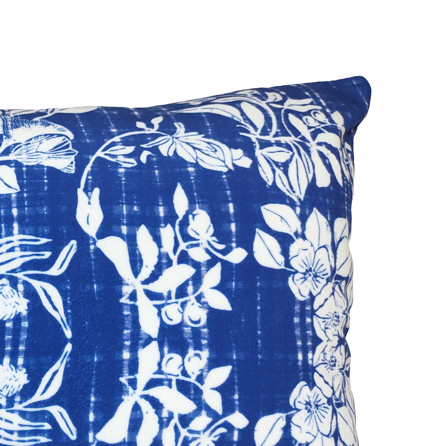 Housse de coussin Antic Blossom Outremer