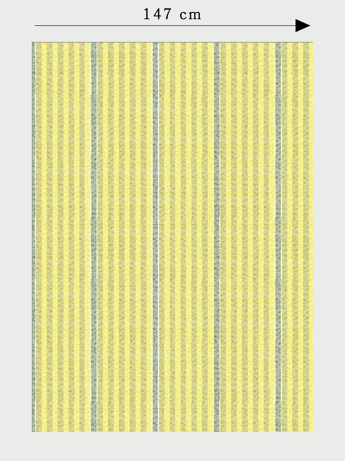 Chevrons Citrus et vert