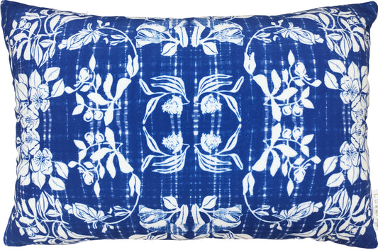 Housse de coussin Antic Blossom Outremer