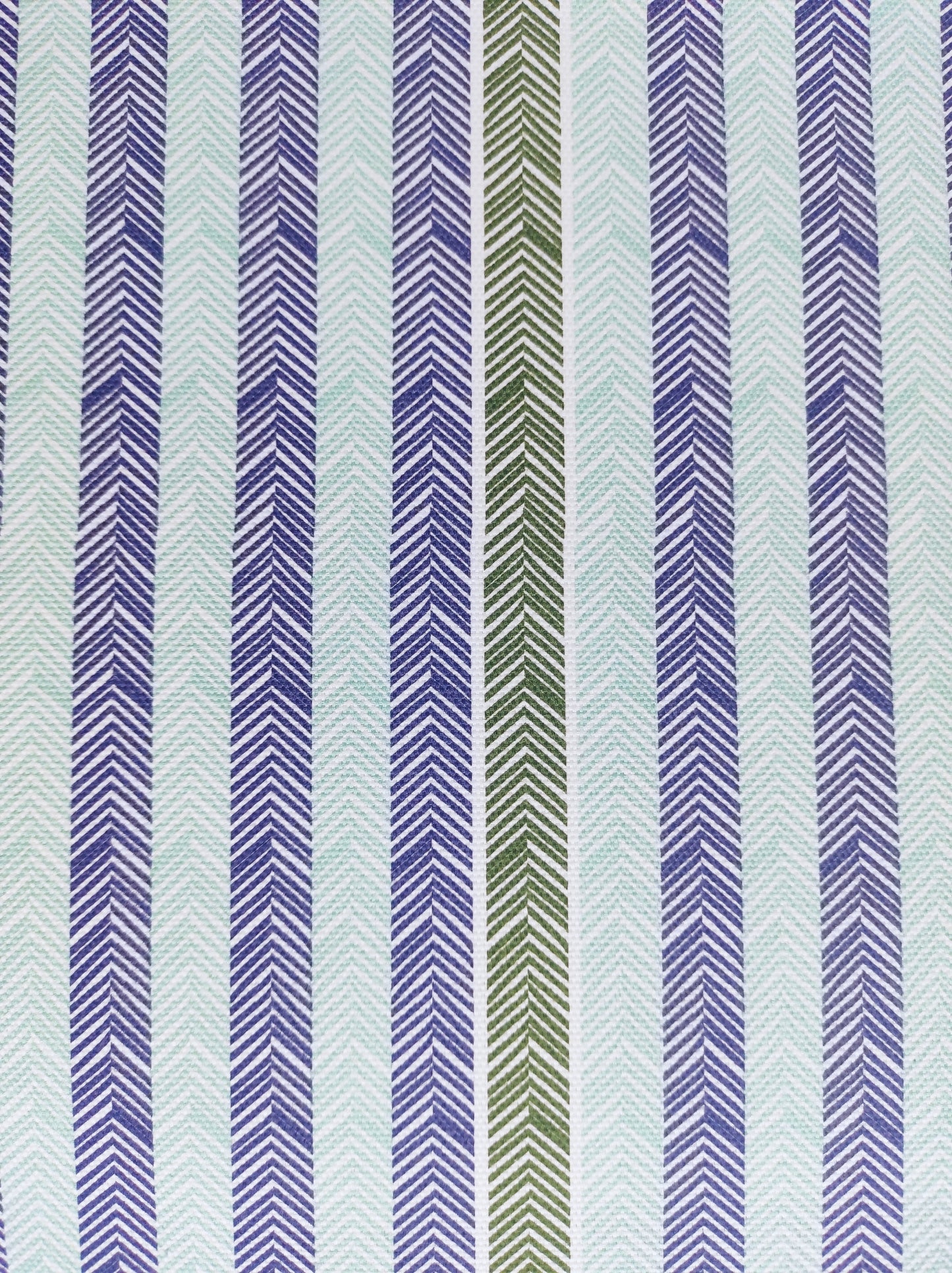 Chevrons Bleu et vert
